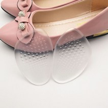 실리콘 앞 발 바닥 보호 벌집형 A패드 깔창 (HM0166) 투명, 20개