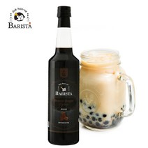 그리심-덕후네 바리스타 흑당시럽 750ml-커피시럽 카페시럽
