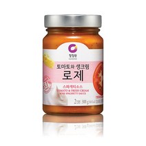 청정원 로제 스파게티 소스 300gX6, 단품