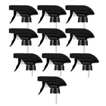 전동식 농약분무기 농장 정원 소독기 살충기 장비 도구 10pcs 미스트 스프레이 노즐, 검은색