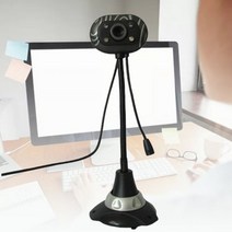 캠카메라 usb카메라 USB 데스크탑 HD 웹캠 웹 카메라 내장 야간 LED 조명 컴퓨터 PC 노트북 비디오 녹화/통화