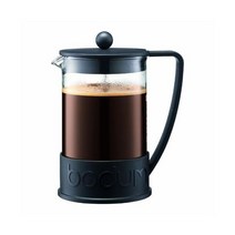 Bodum 브라질 프렌치 프레스 커피 메이커 1.5리터 51온스 블랙, 01.검은색, 04.51온스_01.프렌치 프레스