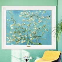 위아트 빈센트 반고흐 작품 명화 그림 액자 인테리어 캔버스 해바라기 아몬드나무, 3.별이 빛나는 밤