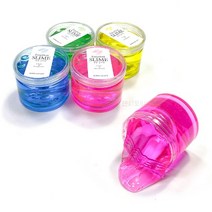 대용량 안전한 클리어 감성 슬라임 베이스 만들기 세트 DIY, 랜덤