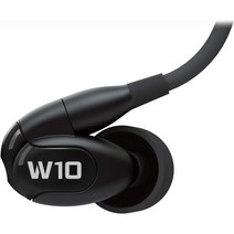 웨스톤 w10 싱글 드라이버 트루핏 이어폰 블랙