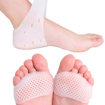 TLB 실리콘 발 앞꿈치 뒤꿈치 보호패드 각질쿠션, 02 앞꿈치 살색 슬림