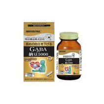 기능성 표시 식품 메이지 약품 건강키라리 GABA낫토5000 120알