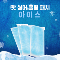 쿨패치/더위/여름/시원한패치/여름용품/썸머 쿨링패치/붙이는 아이스 쿨패치 쿨팩/쿨팩/아이스쿨팩/, 쿨링패치아이스(2매입)