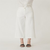 [올리비아로렌(아울렛)] OLIVIA LAUREN NC13 장식단추 와이드팬츠 VOCDL