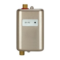 가정용전기보일러 전기 순간온수기 3800w 순간 온수 샤워 흐름 빠른 난방 주방 욕실 스테인레스 스틸 tankless 돼지꼬리히터 대체 심야 전기온수기 상향식, 금, 오 플러그