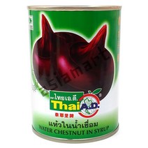 태국 타이에이디 워터체스트넛 인시럽 565g (물밤통조림) 마름 남방개
