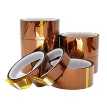 캡톤 고온 내열 테이프 폴리이미드 필름 12mm 3d프린터부품 고열 실리콘 마스킹, 상품선택, 캡톤테이프-12mm