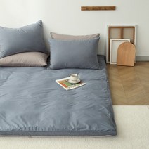 아망떼 코튼벨 40수 고밀도 면 토퍼커버Q 5color, Q미스티그레이