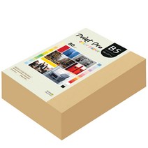 종이문화 프린트프로 칼라복사지 B5 80g No.04 버프 680매, 680개