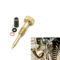 KEIHIN CV 기화기 1990 - 2006 할리용 CNC 조정 수화물 재건 유휴 혼합 나사 황동 부 나사 스프링 재고 있음