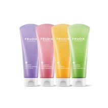 FRUDIA 시그니처 과즙 클렌징 폼 블루베리/석류/감귤/청포도 4종 중 택2, 감귤_청포도