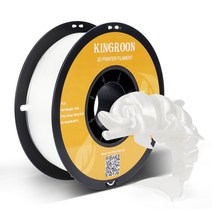 KINGROON-PLA 1KG 필라멘트 175mm 3D 프린터 인쇄 플라스틱 소재 거품 없음 22LBS 용 펜, 12 투명한