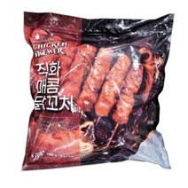 라쿠치나 직화 숯불향 닭꼬치 1.5kg / 아이스박스포장, 아이스박스+아이스팩추가(2개추가)