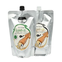 롬복 오징어먹물 엘비 스퀴드 트리트먼트 컬러 크림 500ml 오리지날, 1개, 라이트브라운