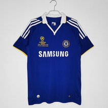 2008-09 첼시 레트로 유니폼 드록바 아넬카 에시앙 조콜 램파드 축구복 져지 트레이닝