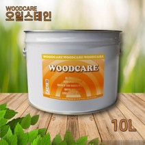 오일 스테인 우드 스텐 데크 방부목 페인트 10L, 참나무