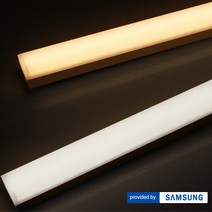 LED T LINE 레일조명 라인조명 트랙등 300mm 600mm 900mm 1200mm 주광색 주백색 전구색, 900mm 15W, 주백색(아이보리)