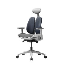 듀오백 D2 에어로 D2-200MW 좌판메쉬의자, 그레이