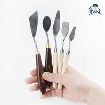 내구성이뛰어난 미술용나이프 미술나이프 팔레트나이프 3종5종, 3종 set, 상세페이지 참조2