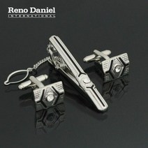 [KT알파쇼핑]타이클립 카우스버튼 세트 Reno Daniel cufflinks set