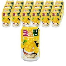 해태음료 코코팜 망고 코넛 340ml x24캔 음료수 캔음료 뚱캔 추천