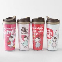 아트박스/엘룸 포니브라운 텀블러 4종(택 1), 꿈은 이루어진다