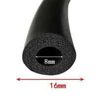 길이 M ~ 3M 다른 크기 중공 O 형 EPDM 포밍 스트립 튜브 삽입 고무, [01] O, 10 ID8mm OD16mm_01 O_01 1M, [01] 1M