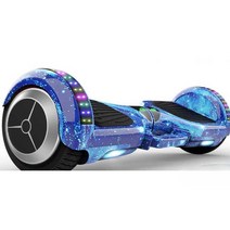 전동스쿠터 밸런스 휠 전동휠 호버보드 균형스쿠터, 6.5인치 업그레이드된 뮤직 버전 화이트