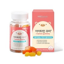 메타포뮬러 아이타민꾸미 60개입 어린이 유아 키즈 멀티비타민 구미젤리, 2개