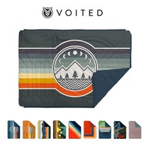 VOITED 보이티드 온라인 판매 CLASSIC OUT DOOR RIPS TOP PILLOW BLANKET 담요 반라이프 캠핑카 차박 봉투형 침낭 쿠션 침낭 이불 판초 대형 러그 세탁기 건조기 가능 아웃도어