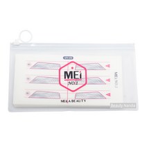 뷰티난다 메이넘버원 MEI 눈썹 스티커 자 반영구화장재료 반영구화장 반영구눈썹 재료, T자 여자 일자형 40쌍