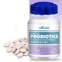 애견 강아지 영양제 고양이 및 영양 프로바이오틱스 180 정 컨디셔닝 애완 동물 위장 건강 제품 개선