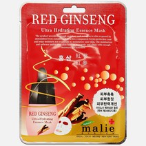 마리에 울트라 하이드레이팅 에센스 마스크팩 홍삼, 1개, 20g