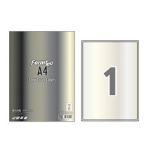 폼텍 반투명 전산라벨 210 x 297 mm 10매 LC-3130, 1칸, 1개