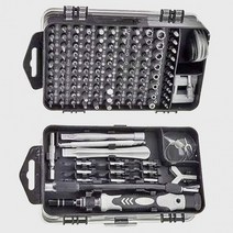 소형 정밀기기 드론 수리 소장용 드라이버 공구세트(108종 드라이버비트+부속세트), 상세페이지 참조