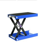 간이리프트 자동차리프트 소형리프트 전동리프트 150KGS 가위 리프트 카트 유압 수동 테이블 모바일 플랫폼, 03 Blue
