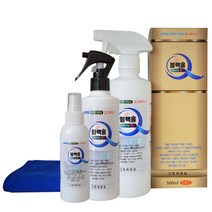INSUCO 자동차 유리막 코팅제 광택제 유리 발수코팅제 한방에 OK!, 1개, 120ml