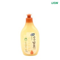 뉴리웹 순수발효 곡물 주방세제 500G 용기 1EA 세제 주방세정제 다용도세제