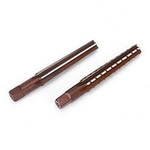 테이퍼 리머 세트 2개 러프 + 파인 모스 테이퍼 리머 고탄소강 처킹 리머 커터 공구 스트레이트 섕크 핸드 리머(mt1)