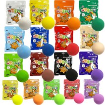 칼라클레이50g 오감 놀이 점토 만들기 컬러클레이 만들기재료 꾸미기재료 체험활동 찰흙 바핑클레이 kc인증, 클레이-하늘