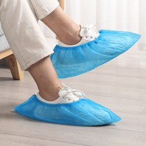 부직포신발커버 일회용덧신 방진 클린룸 건설현장 대용량 100매