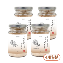 발효 율피 추출분말 국산 율피차 밤가루 밤껍질 범용(패밀리) 엘라그산 1개월분, 4개, 110g