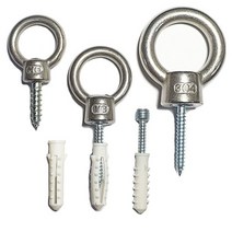 스텐 아이너트 피스형 세트 M6 M8 3/8 콘크리트 목재 칼부럭 고정 다용도 연결고리 볼트, 스텐 아이너트[대포피스+칼부럭]세트, 3/8x30 세트