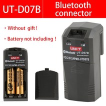 전류 전기계측기 테스터 검전기 전압 UNI-T 휴대용 전문 디지털 멀티 미터 테스터 UT61B + UT61E UT61D 유닛 True RMS 자동차 범위 6000 카운트 DC A, 04 UT-D07B