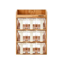 우드 양념통 9P 세트, 단일수량